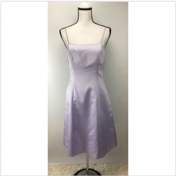 Night Way A-Line Dress Size 10 Spaghetti Strap - Picture 1 of 7